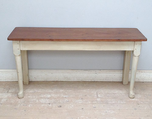 old kitchen sidetable / console table